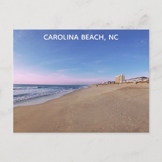 Carolina Beach North Carolina Travel Briefkaart (Voorkant)