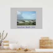 Carolina Beach Poster (Keuken)
