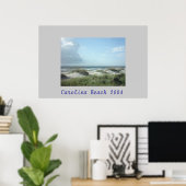 Carolina Beach Poster (Thuiskantoor)