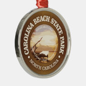 Carolina Beach SP Metalen Ornament (Rechts)