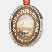 Carolina Beach SP Metalen Ornament (Links)