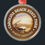 Carolina Beach SP Metalen Ornament<br><div class="desc">Carolina Beach State Park,  North Carolina.</div>
