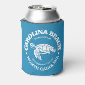 Carolina Beach (zeeen schildpad) Blikjeskoeler (Blikje Achterkant)