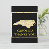 CAROLINA BEDANKT! BEDANKKAART (Staand voorkant)