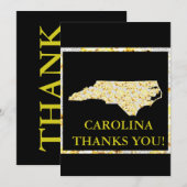 CAROLINA BEDANKT! BEDANKKAART (Voorkant / Achterkant)