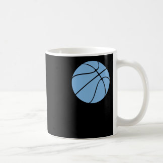 Carolina Blauw Licht Blauw Basketbal Graphic met O Koffiemok