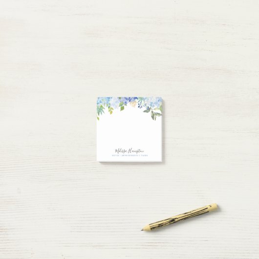Carolina Bloom Bouquet | Aangepaste Floral Post-it® Notes (Op bureau)