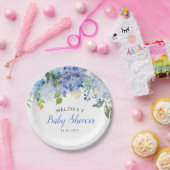 Carolina Bloom Bouquet | Baby shower Papieren Bordje (Feest)