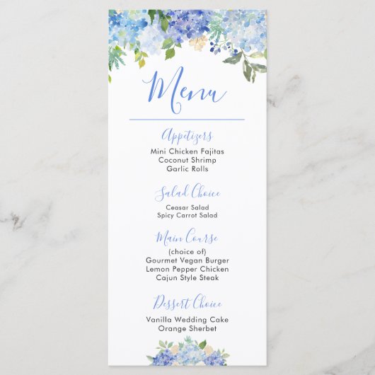 Carolina Bloom Bouquet | Menu Floral (Voorkant)