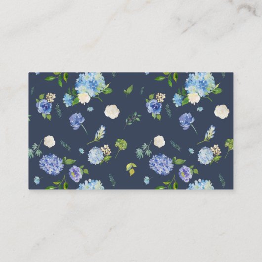 Carolina Bloom Bouquet | Visitekaartje (Achterkant)