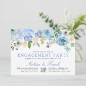 Carolina Bloom| Engagement Party Kaart (Staand voorkant)