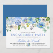 Carolina Bloom| Engagement Party Kaart (Voorkant / Achterkant)