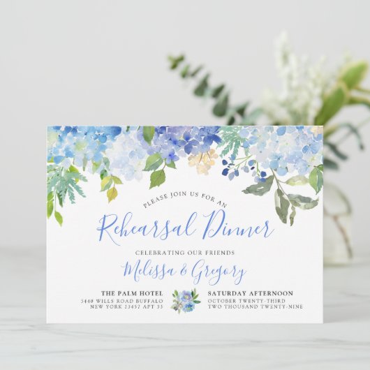 Carolina Bloom | repetitief diner Kaart (Staand voorkant)