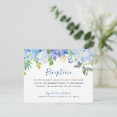 Carolina Bloom |  Uitnodiging Receptie (Staand voorkant)