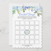 Carolina Bloom Vrijgezellenfeest Bingo spel Kaart (Voorkant)