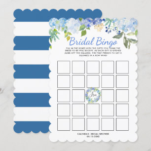 Carolina Bloom Vrijgezellenfeest Bingo spel Kaart