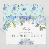 Carolina Bloom | Word jij mijn Bloemenmeisje? Kaart (Voorkant / Achterkant)