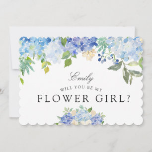 Carolina Bloom Word jij mijn Bloemenmeisje? Kaart
