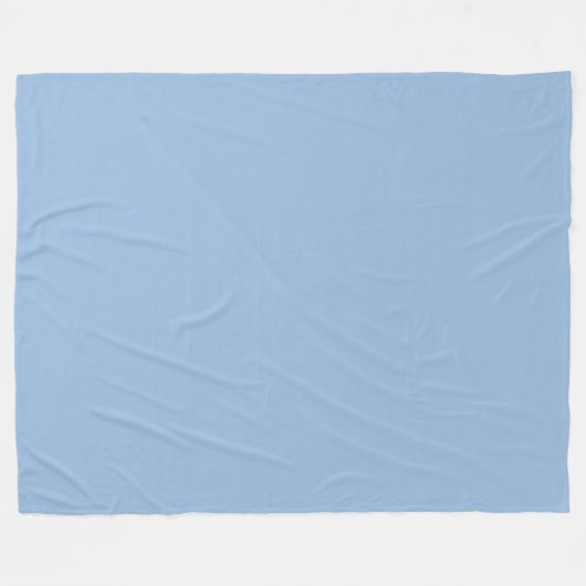 Carolina Blue Fleece Blanket (Voorkant (Horizontaal))