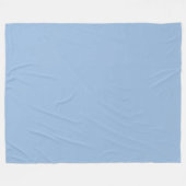 Carolina Blue Fleece Blanket Deken (Voorkant (Horizontaal))