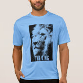 Carolina Blue King Mannen Sport-Tek Concurrent Lio T-shirt (Voorkant)