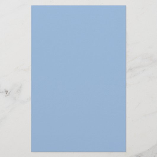 Carolina Blue Solid Color Briefpapier (Voorkant)