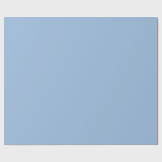 Carolina Blue Solid Color Cadeaupapier (Vlak)