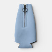 Carolina Blue Solid Color Flesjeskoeler (Achterkant)