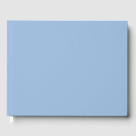 Carolina Blue Solid Color Gastenboek