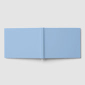 Carolina Blue Solid Color Gastenboek (Volledig)