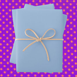 Carolina Blue Solid Color Inpakpapier Vel