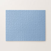 Carolina Blue Solid Color Legpuzzel (Horizontaal)