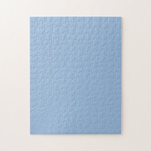 Carolina Blue Solid Color Legpuzzel (Verticaal)