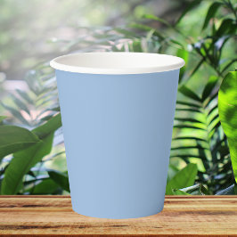 Carolina Blue Solid Color Papieren Bekers