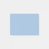 Carolina Blue Solid Color Post-it® Notes (Voorkant)