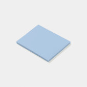 Carolina Blue Solid Color Post-it® Notes (Schuin)