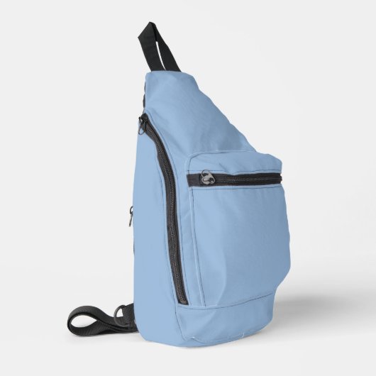 Carolina Blue Solid Color Sling Bag (Linkerhoek)