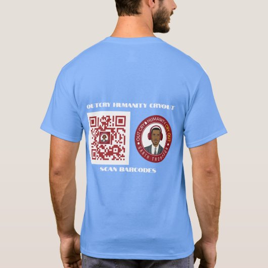 Carolina blue t-shirt (Achterkant)