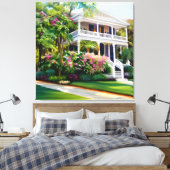 Carolina Charm Canvas Afdruk (Insitu (Slaapkamer))