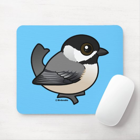 Carolina Chickadee Muismat (Met muis)