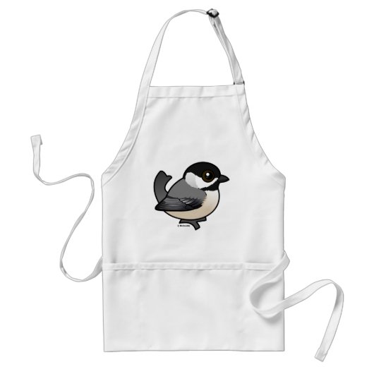 Carolina Chickadee Standaard Schort (Voorkant)