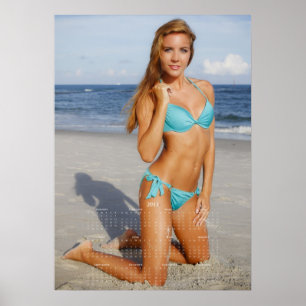 Carolina Coastal Beauties: 2013 Agenda Poster CP
