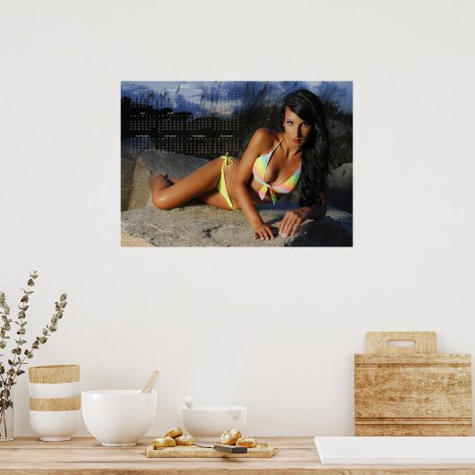 Carolina Coastal Beauties: Poster C 2013 van de ag (Keuken)