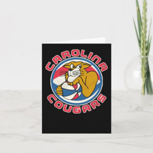 Carolina Cougars Aba Basketball Mascot Kaart