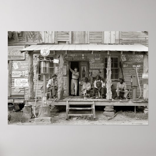 Carolina Country Store, 1939.  foto Poster (Voorkant)