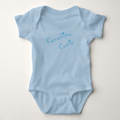 Carolina Cutie Baby Romper (Voorkant)