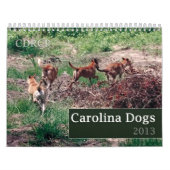 Carolina Dog Agenda 2013 Kalender (Hoes)