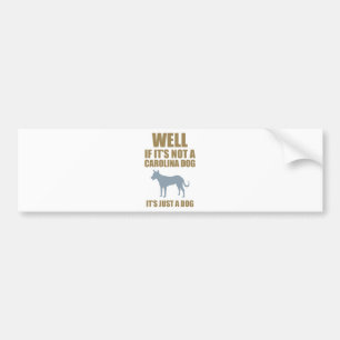 Carolina Dog Bumpersticker