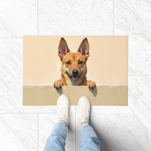 Carolina Dog deurmat Kunst (Binnen)