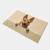 Carolina Dog deurmat Kunst (Schuin)